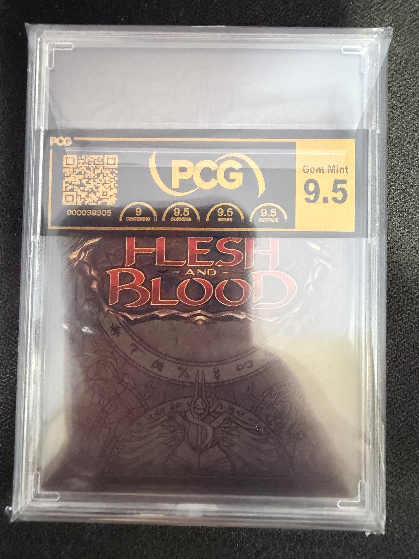 Crown of Providence Cold Foil Graded PCG Gem Mint 9.5