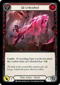 Qi Unleashed (Red) Rainbow Foil