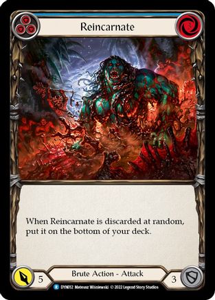 Reincarnate (Blue) (DYN012) - Dynasty