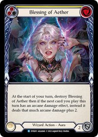 Blessing of Aether (Yellow) Rainbow Foil