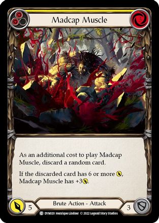 Madcap Muscle (Yellow) (DYN020) - Dynasty