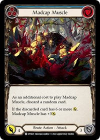 Madcap Muscle (Blue) Rainbow Foil