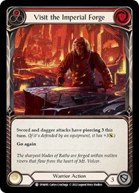 Visit the Imperial Forge (Red) Rainbow Foil