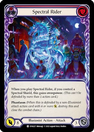 Spectral Rider (Red) (DYN227) - Dynasty