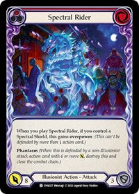 Spectral Rider (Red) Rainbow Foil