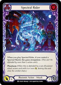 Spectral Rider (Blue) Rainbow Foil