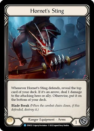 Hornet's Sting (DYN152) - Dynasty Cold Foil