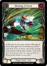 Blessing of Focus (Yellow) Rainbow Foil