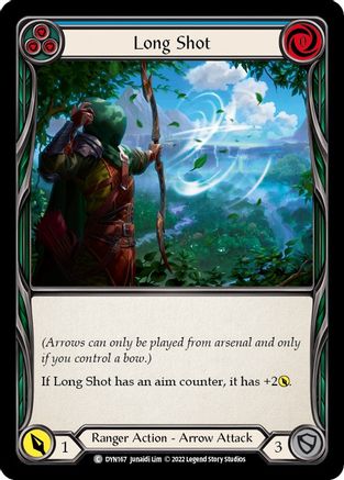 Long Shot (Blue) (DYN167) - Dynasty