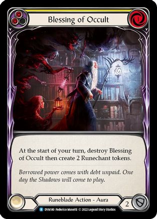 Blessing of Occult (Yellow) (DYN180) - Dynasty