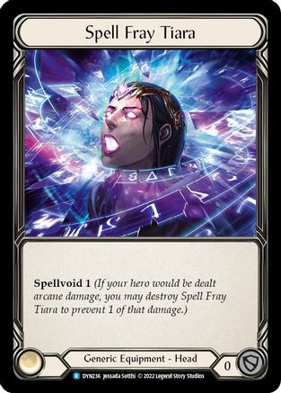Spell Fray Tiara (DYN236) - Dynasty Rainbow Foil