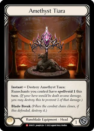 Amethyst Tiara (DYN171) - Dynasty Rainbow Foil