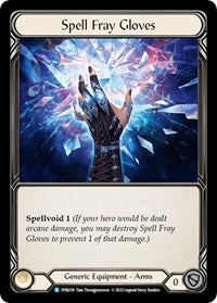Spell Fray Gloves Rainbow Foil