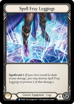 Spell Fray Leggings (DYN239) - Dynasty Rainbow Foil