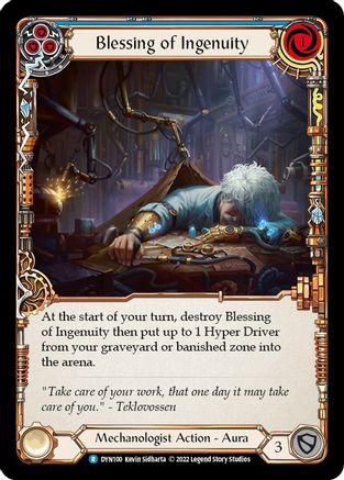 Blessing of Ingenuity (Blue) (DYN100) - Dynasty
