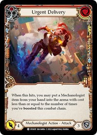 Urgent Delivery (Red) Rainbow Foil