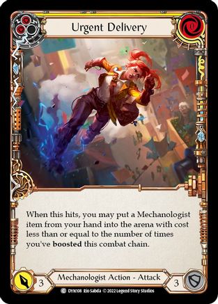 Urgent Delivery (Yellow) (DYN108) - Dynasty