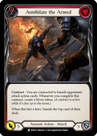 Annihilate the Armed (Red) (DYN133) - Dynasty