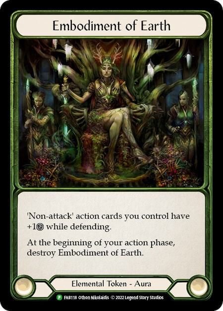 Embodiment of Earth Cold Foil Promo