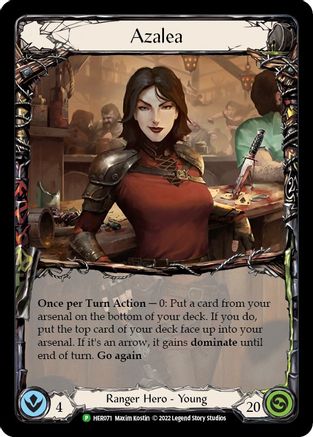 Azalea - HER071 (HER071) - Flesh and Blood: Promo Cards Cold Foil