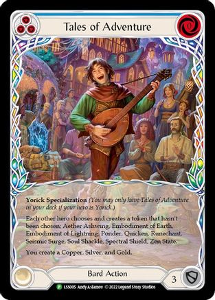 Tales of Adventure - LSS005 (LSS005) - Flesh and Blood: Promo Cards Rainbow Foil