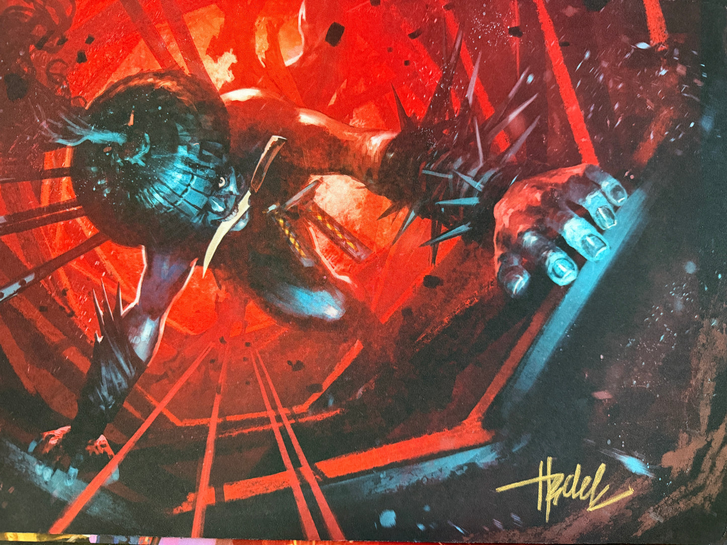 Scuttle the Canal Playmat (Signed by artist)