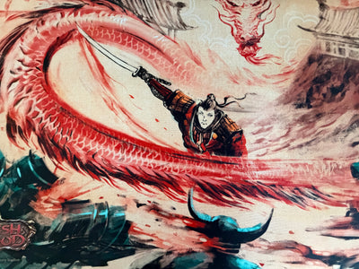 Art of the Dragon: Scale Playmat