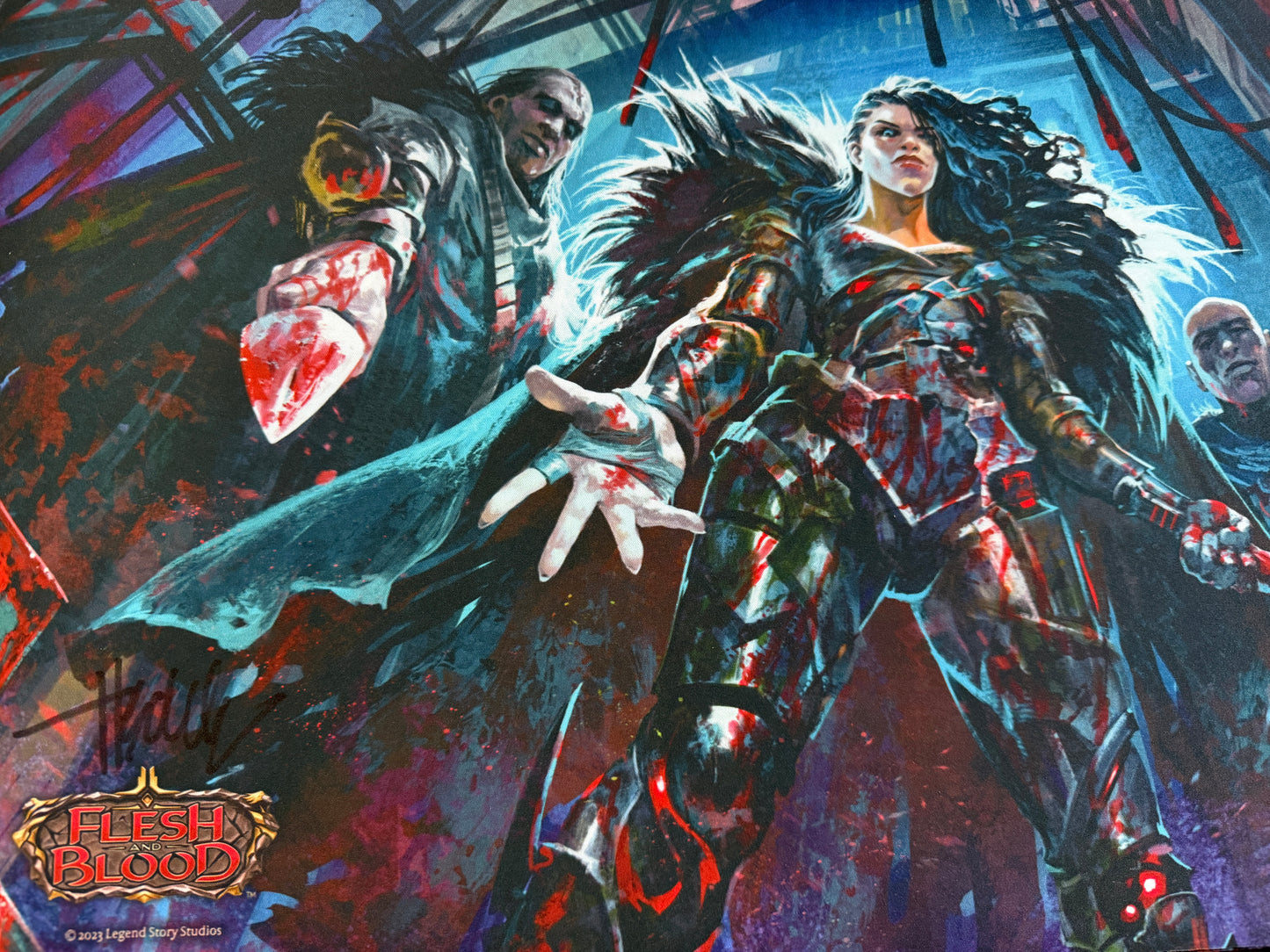 Shake Down Playmat (Signed by artist)