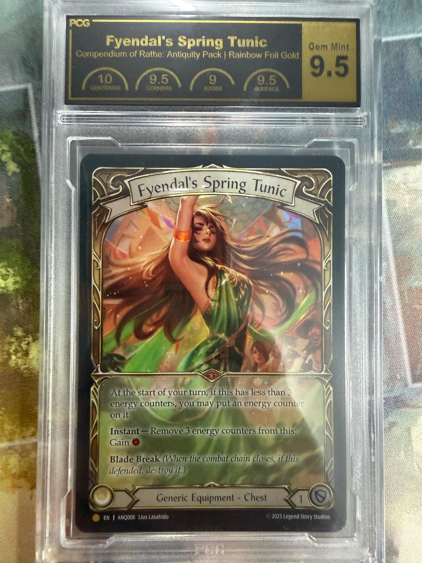 Fyendal's Spring Tunic EA RF PCG Gem Mint 9.5