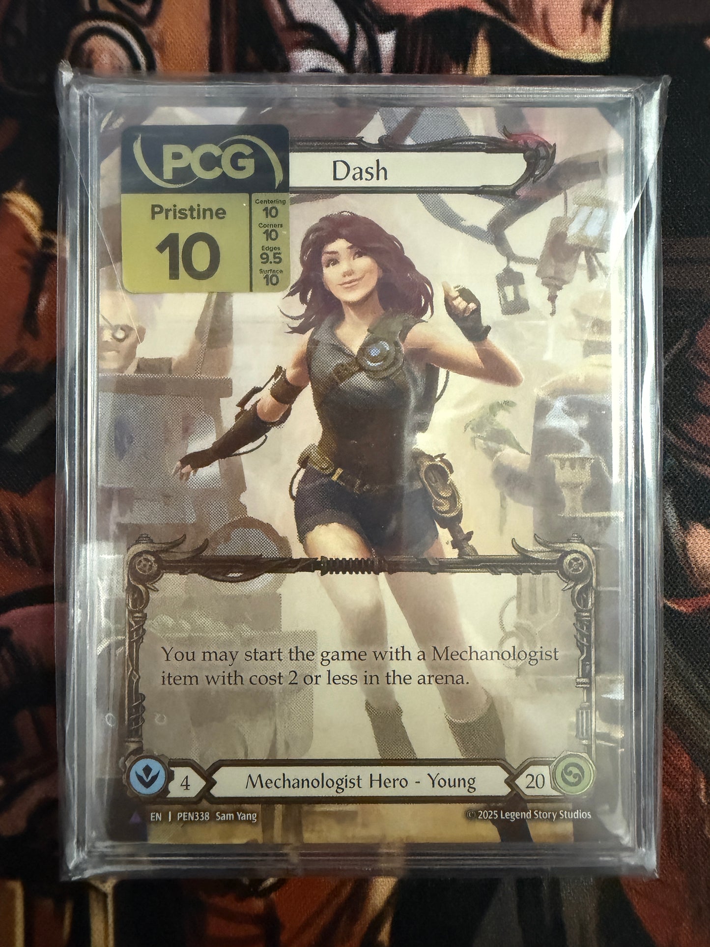 Dash Marvel CF Pristine 10 Graded