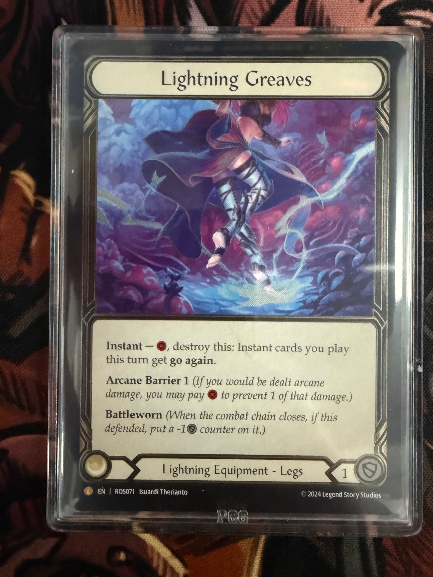 Lightning Greaves CF Gem Mint 9.5 Graded