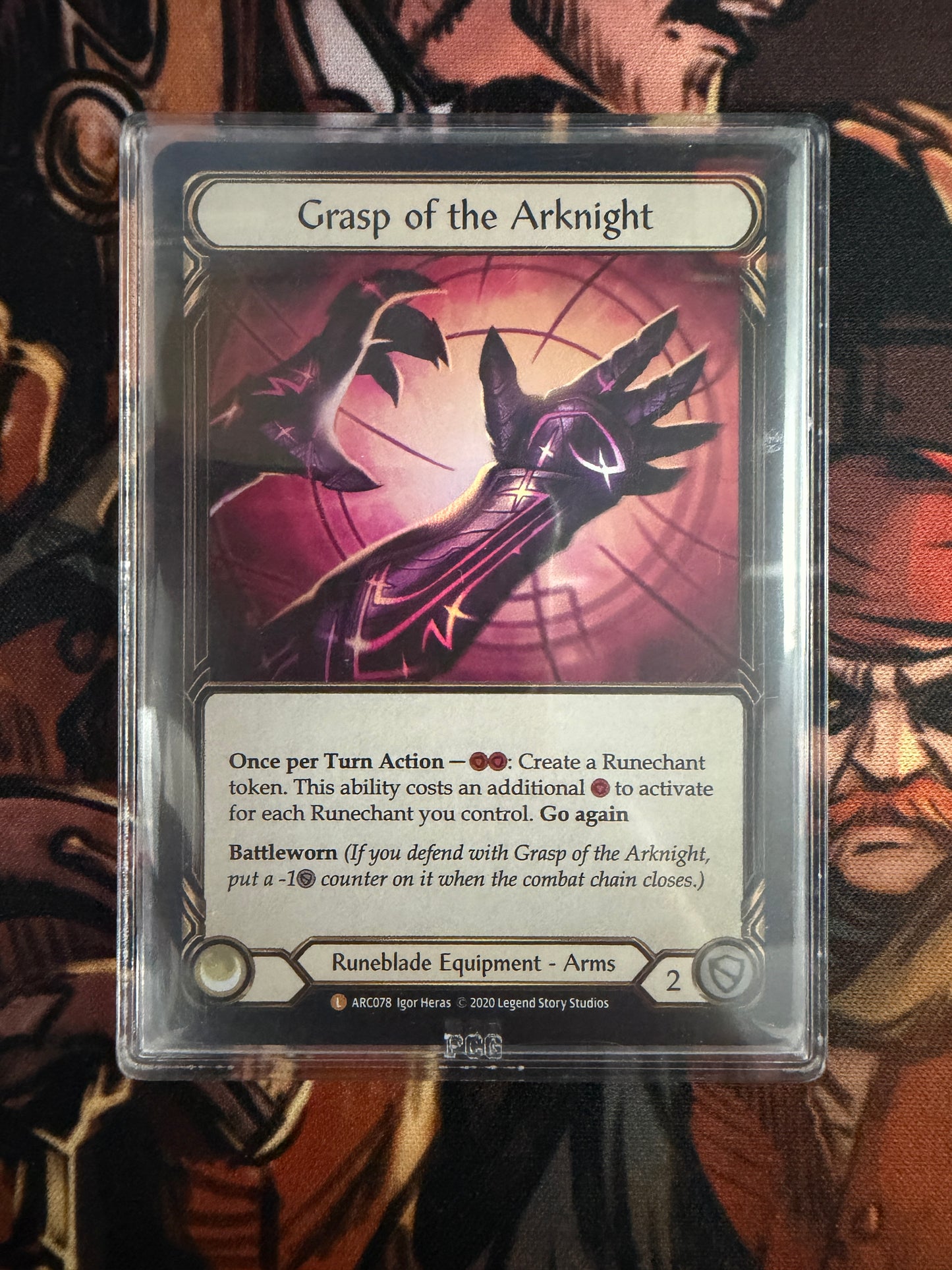 Grasp of the Arknight RF Mint 9 Graded