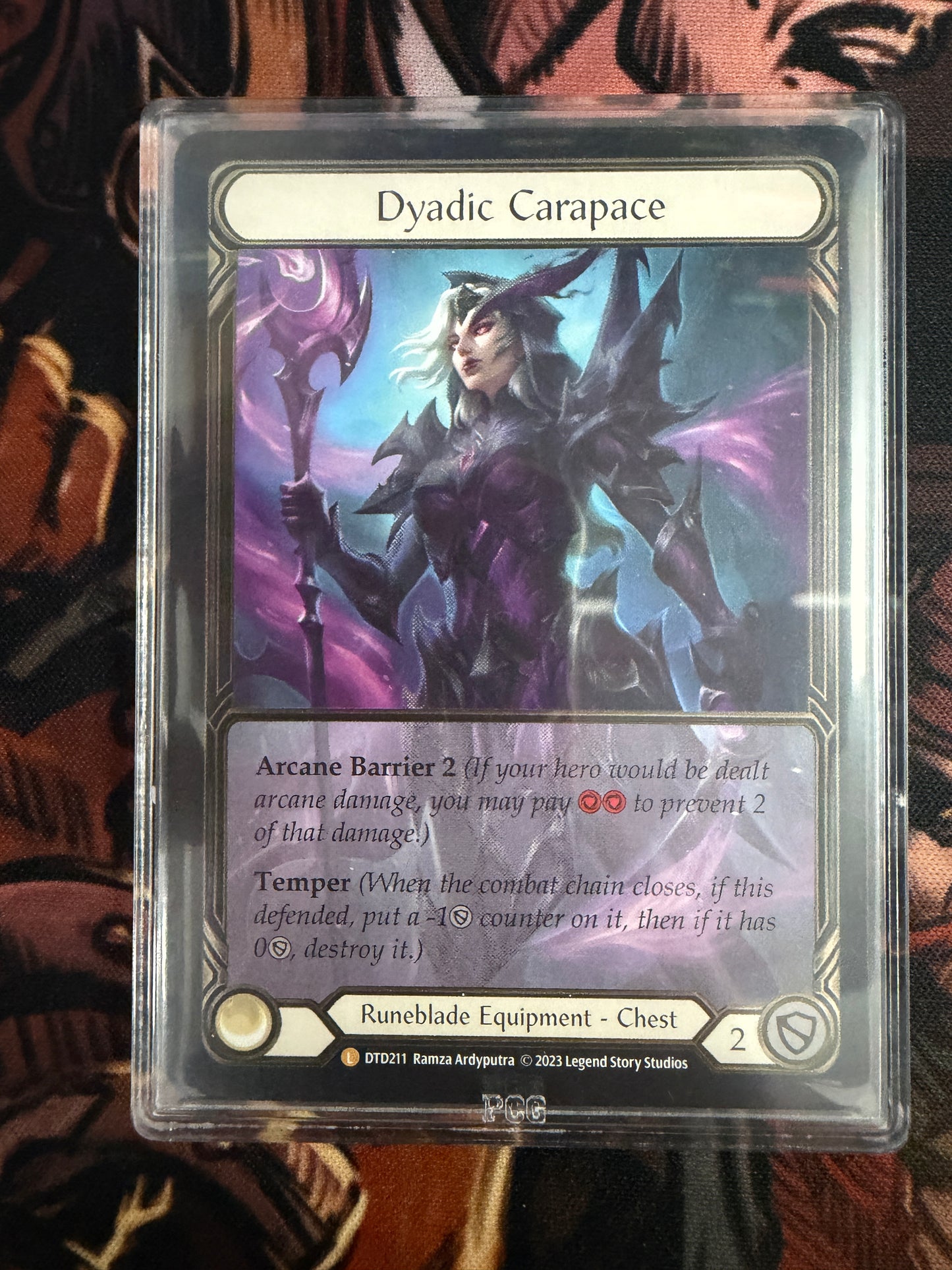 Dyadic Carapace CF Mint 9 Graded