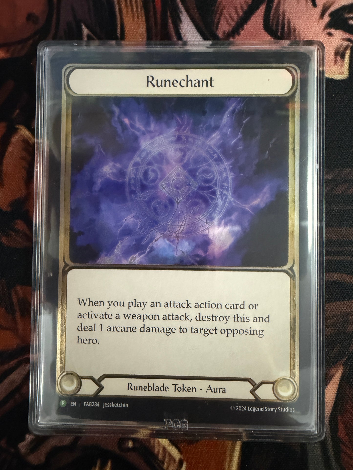 Runechant Promo RF Gem Mint 9.5 Graded