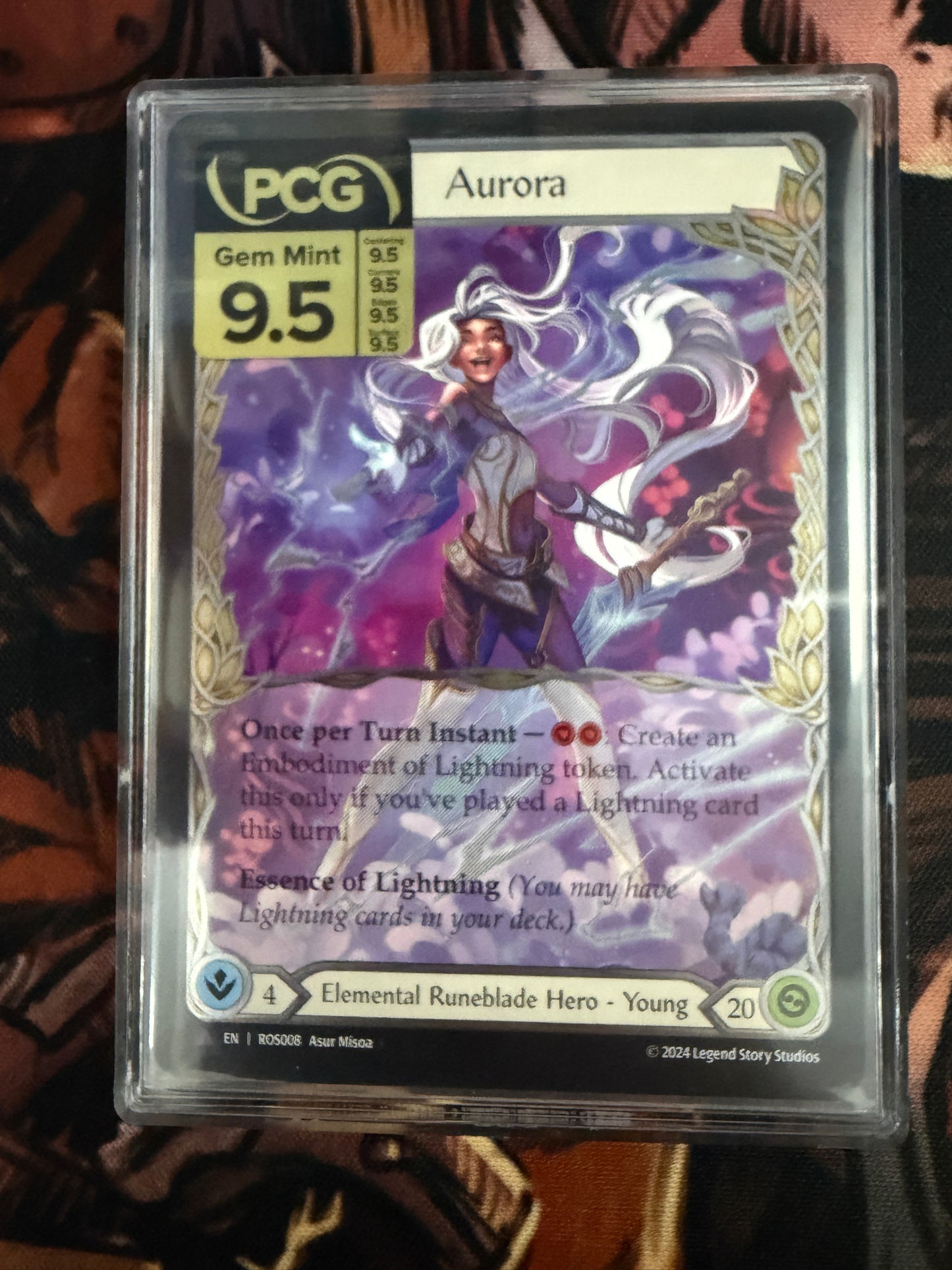 Aurora CF Marvel Gem Mint 9.5 Graded