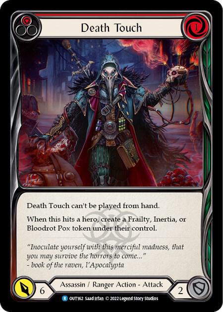 Death Touch (Red) Rainbow Foil