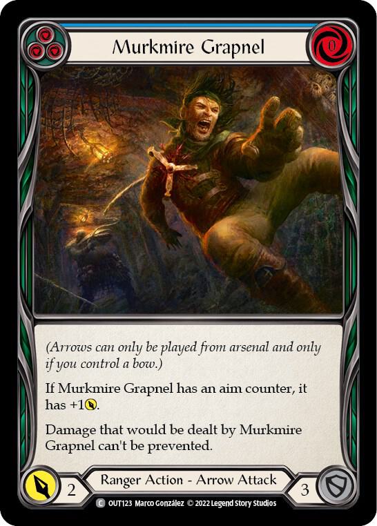 Murkmire Grapnel (Blue) Rainbow Foil