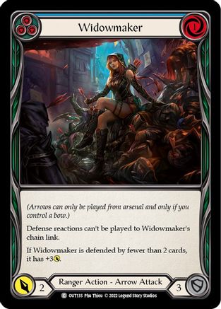 Widowmaker (Blue) (OUT135) - Outsiders