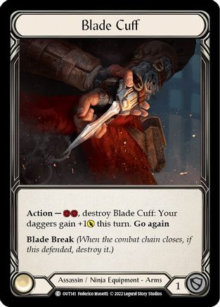 Blade Cuff (OUT141) - Outsiders Cold Foil