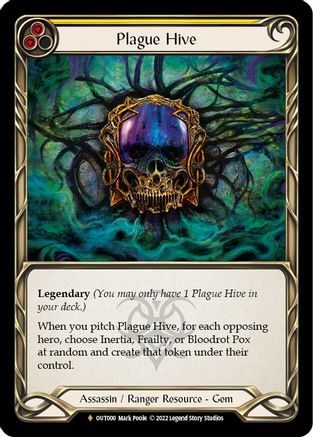 Plague Hive (OUT000) - Outsiders Rainbow Foil