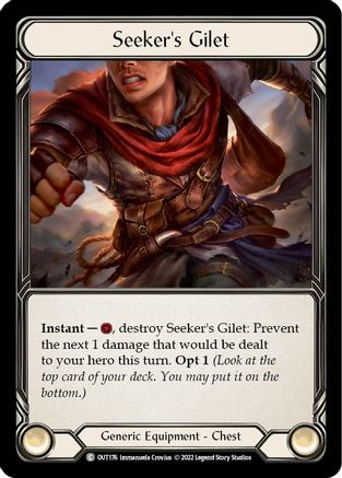 Seeker's Gilet (OUT176) - Outsiders Rainbow Foil