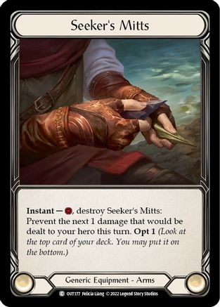 Seeker's Mitts (OUT177) - Outsiders Cold Foil