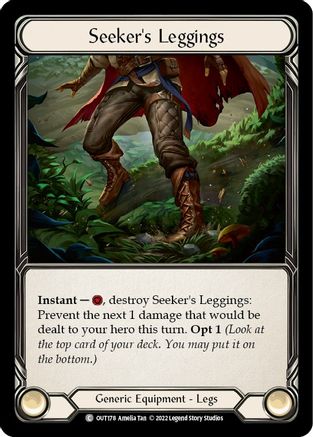 Seeker's Leggings (OUT178) - Outsiders Rainbow Foil