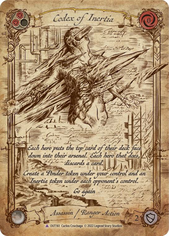 Codex of Inertia (Marvel) Cold Foil