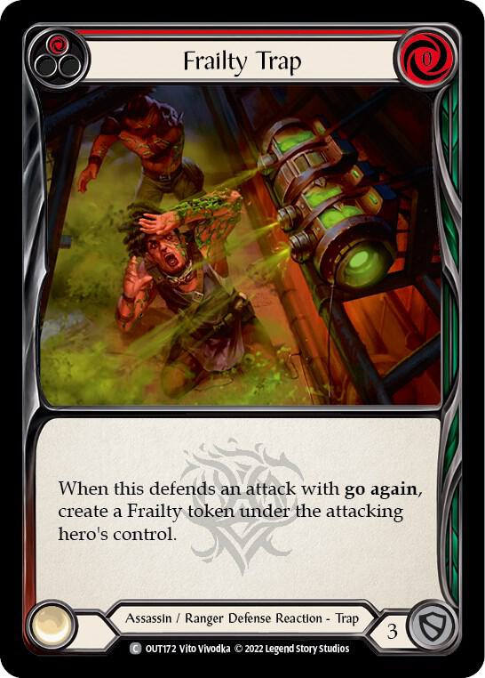 Frailty Trap (Red) Rainbow Foil