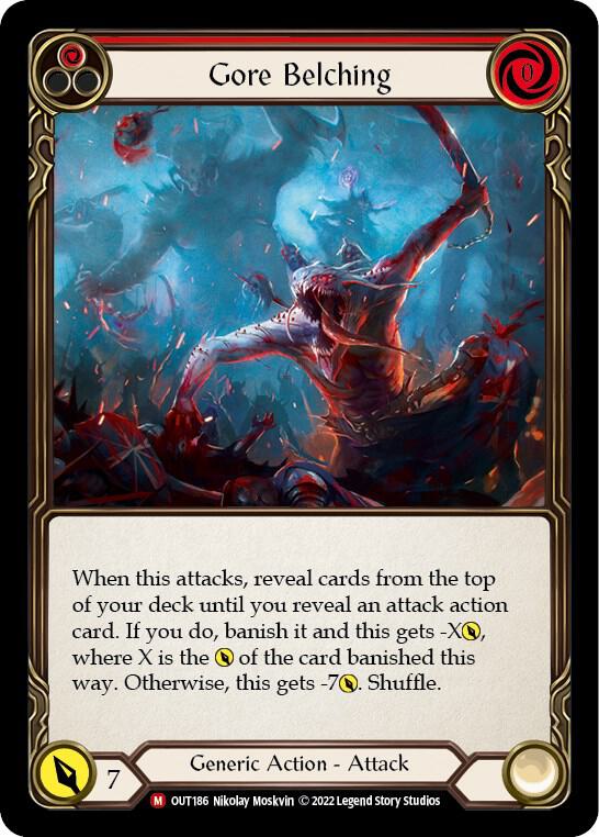 Gore Belching Rainbow Foil