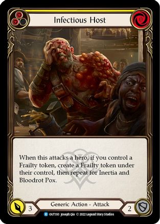 Infectious Host (Yellow) (OUT193) - Outsiders
