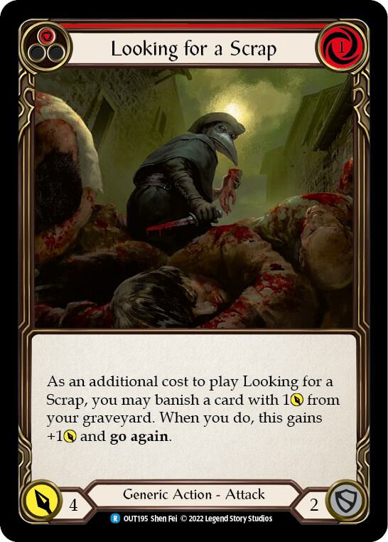 Looking for a Scrap (Red) Rainbow Foil