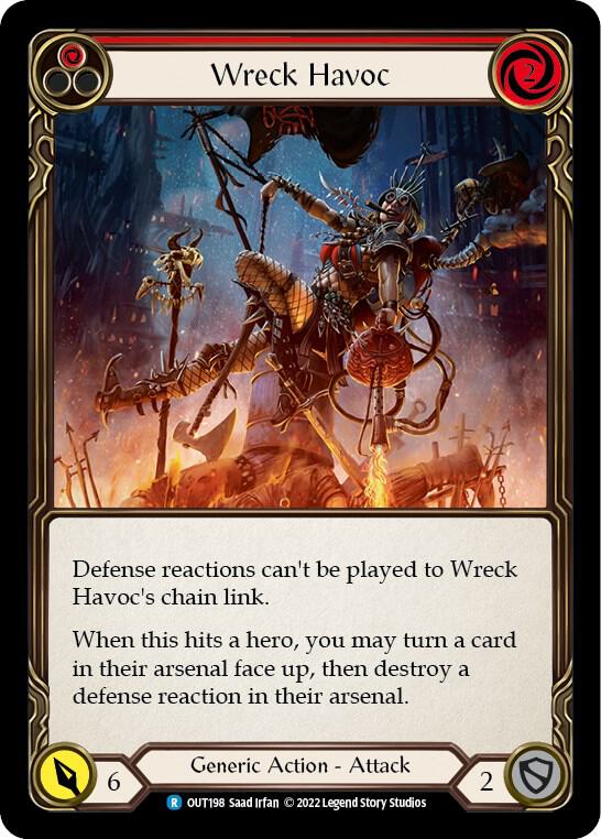 Wreck Havoc (Red) Rainbow Foil