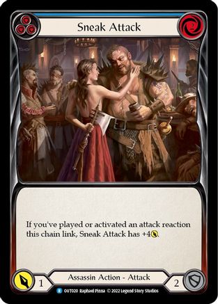 Sneak Attack (Blue) (OUT020) - Outsiders